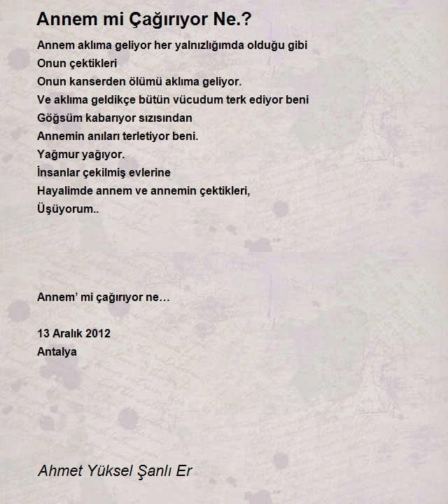 Ahmet Yüksel Şanlı Er