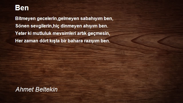 Ahmet Beltekin