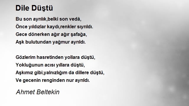 Ahmet Beltekin