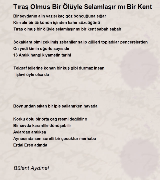 Bülent Aydınel