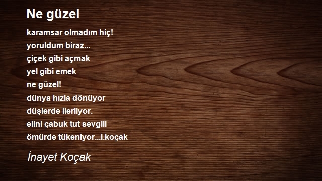 İnayet Koçak