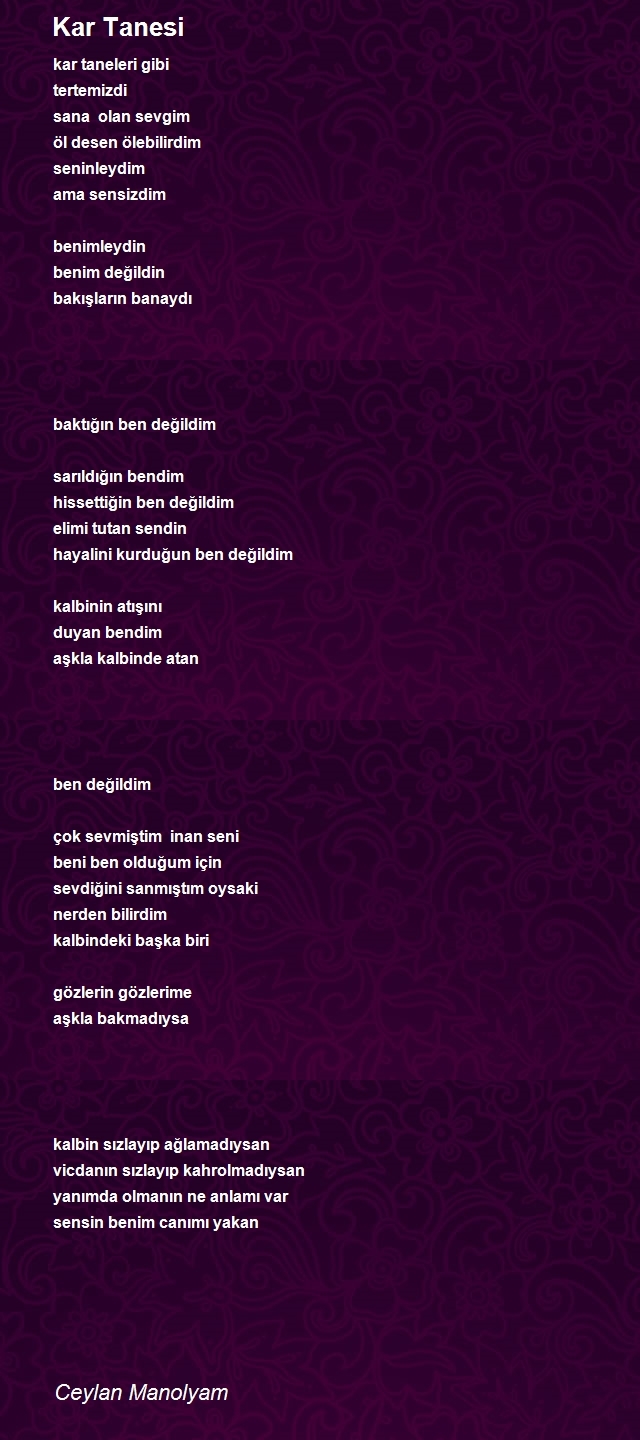 Ceylan Manolyam