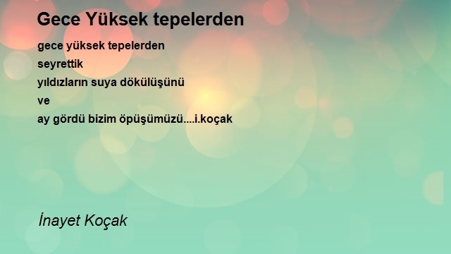 İnayet Koçak