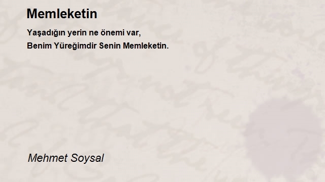 Mehmet Soysal