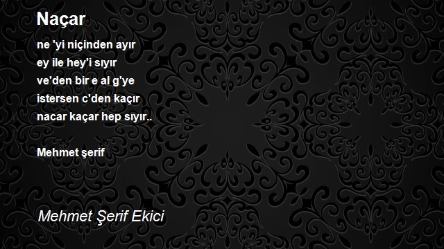 Mehmet Şerif Ekici