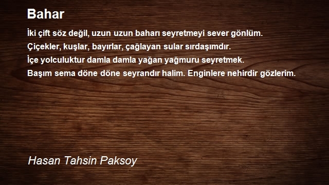 Hasan Tahsin Paksoy