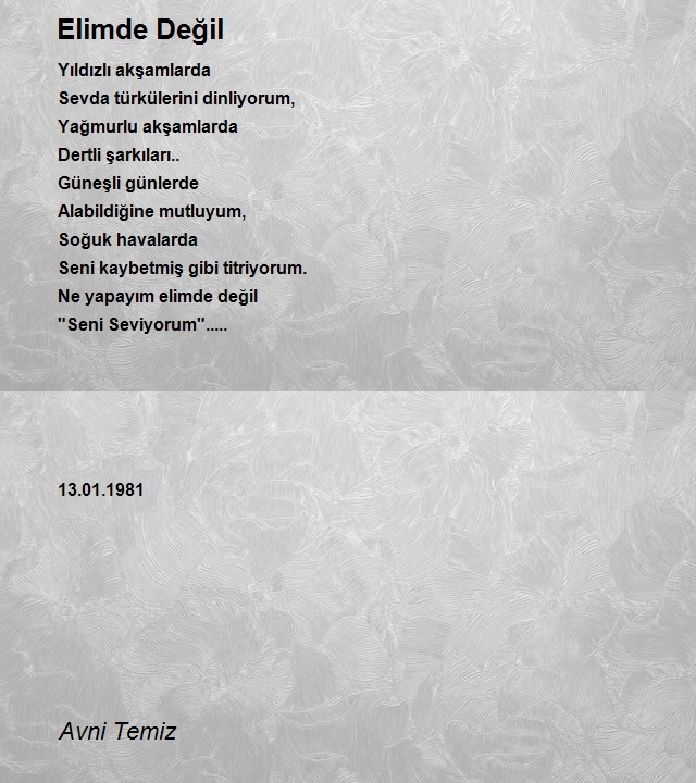 Avni Temiz