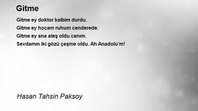 Hasan Tahsin Paksoy