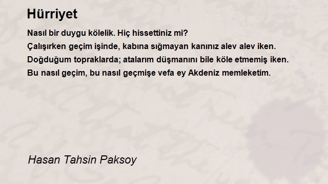 Hasan Tahsin Paksoy