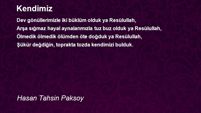 Hasan Tahsin Paksoy