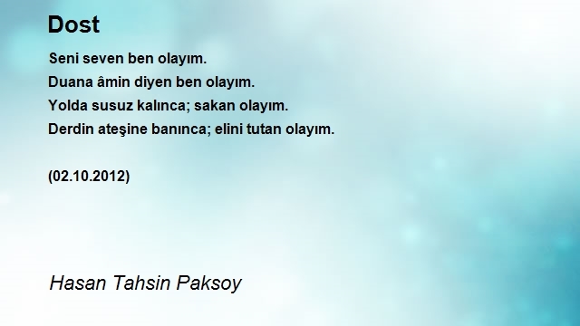 Hasan Tahsin Paksoy