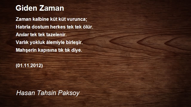 Hasan Tahsin Paksoy