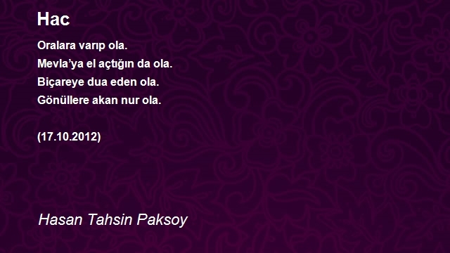 Hasan Tahsin Paksoy