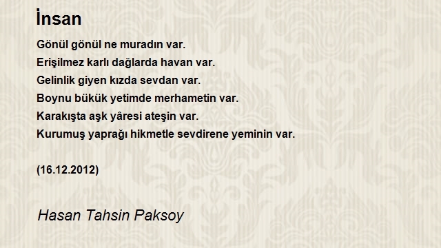 Hasan Tahsin Paksoy