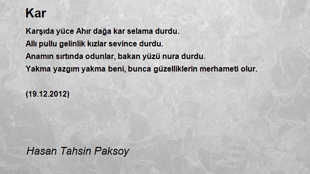 Hasan Tahsin Paksoy