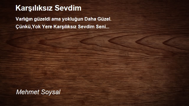 Mehmet Soysal