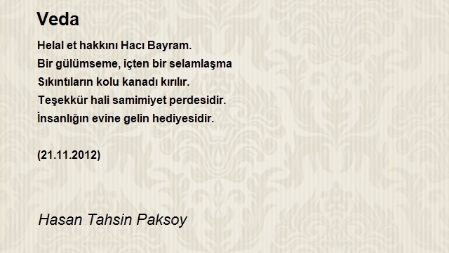 Hasan Tahsin Paksoy