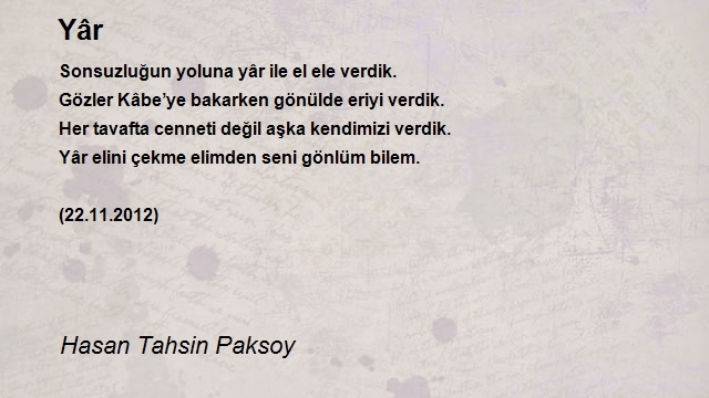 Hasan Tahsin Paksoy