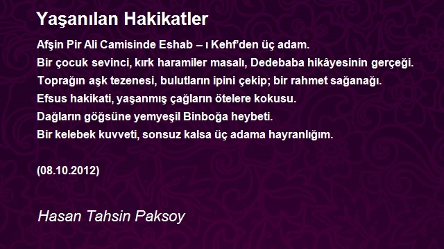 Hasan Tahsin Paksoy