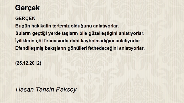 Hasan Tahsin Paksoy