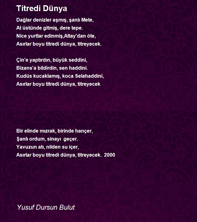 Yusuf Dursun Bulut