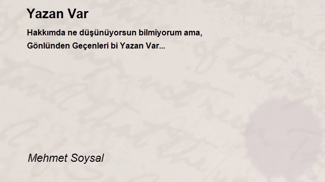 Mehmet Soysal