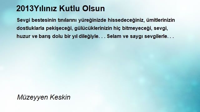 Müzeyyen Keskin