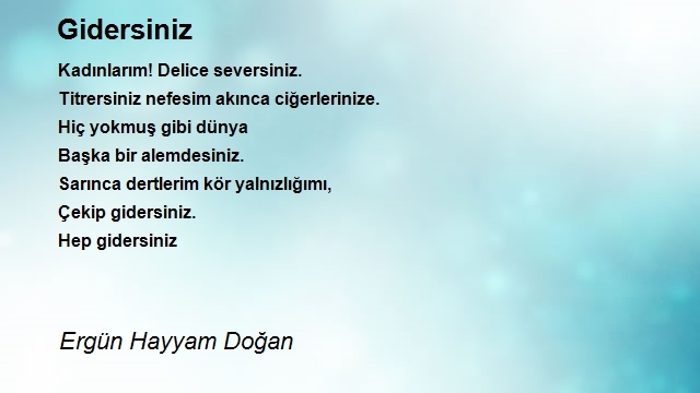 Ergün Hayyam Doğan