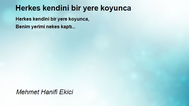 Mehmet Hanifi Ekici