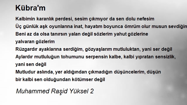 Muhammed Raşid Yüksel 2