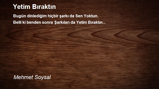 Mehmet Soysal