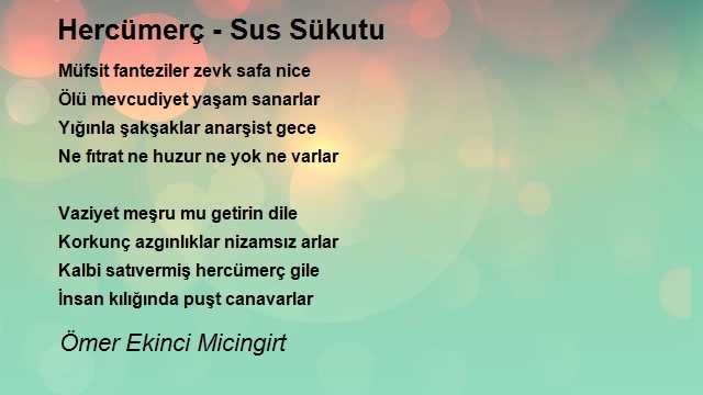 Ömer Ekinci Micingirt