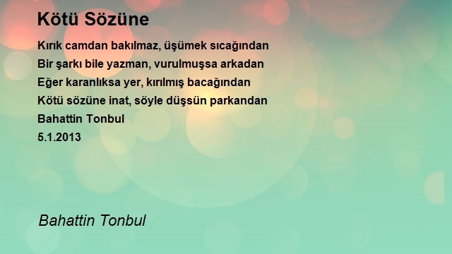 Bahattin Tonbul