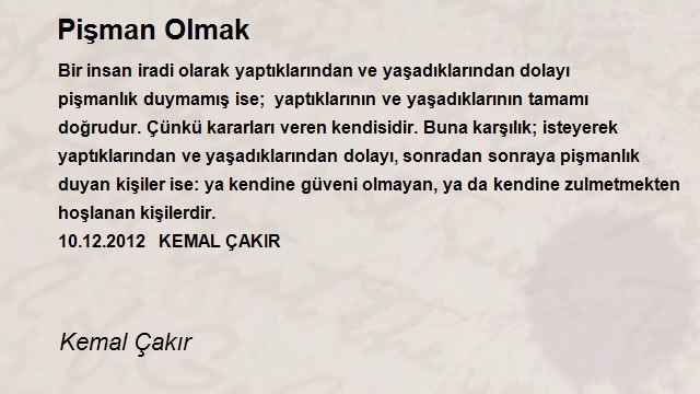 Kemal Çakır