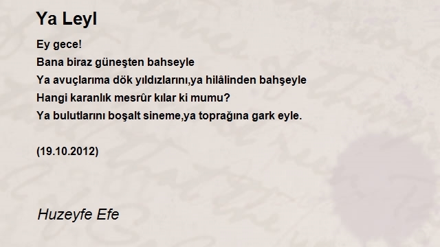 Huzeyfe Efe