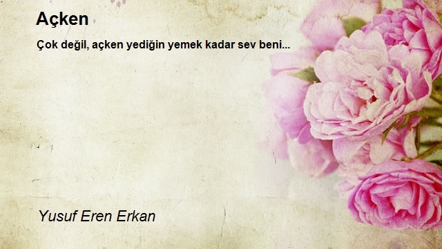 Yusuf Eren Erkan