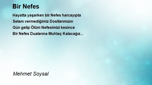 Mehmet Soysal