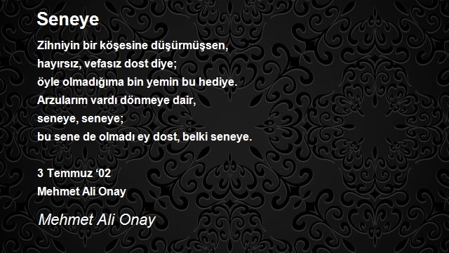 Mehmet Ali Onay