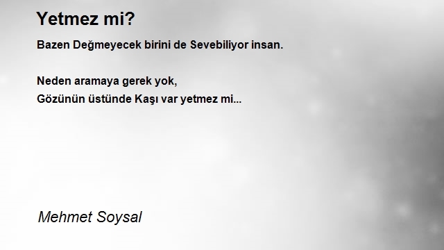 Mehmet Soysal