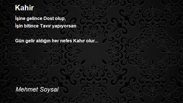 Mehmet Soysal