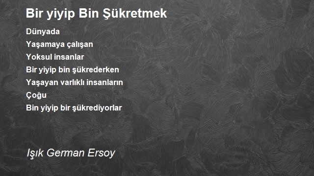 Işık German Ersoy 