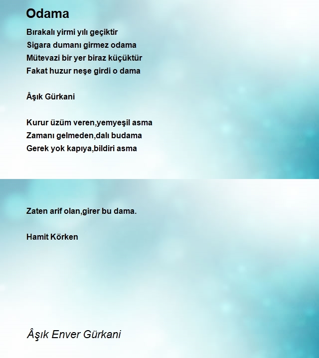 Âşık Enver Gürkani