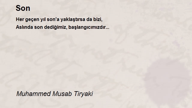 Muhammed Musab Tiryaki