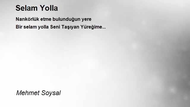 Mehmet Soysal