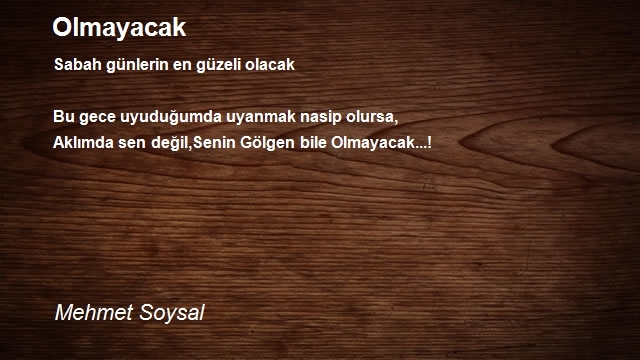 Mehmet Soysal