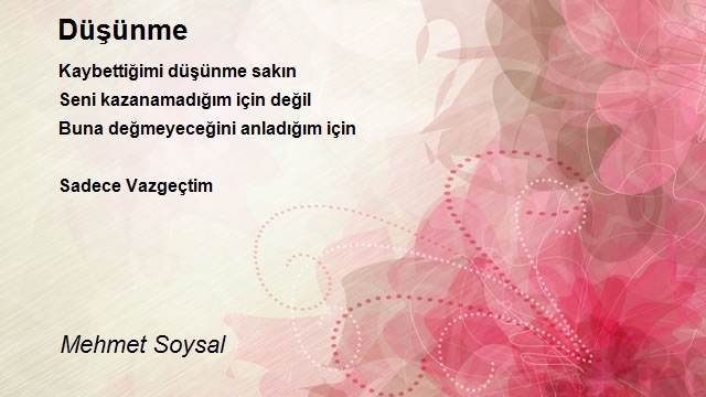 Mehmet Soysal