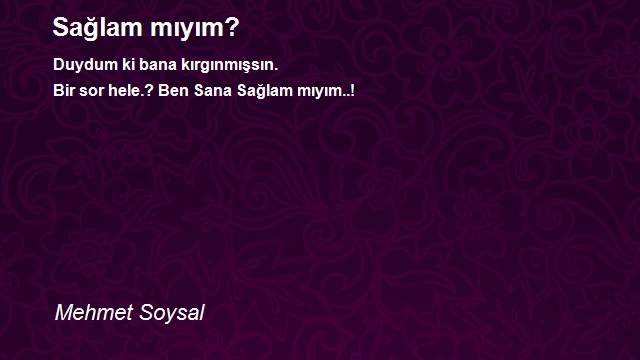 Mehmet Soysal