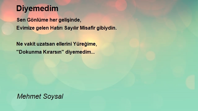 Mehmet Soysal