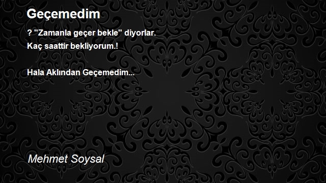 Mehmet Soysal