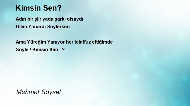 Mehmet Soysal